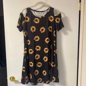 Dress sunflowers